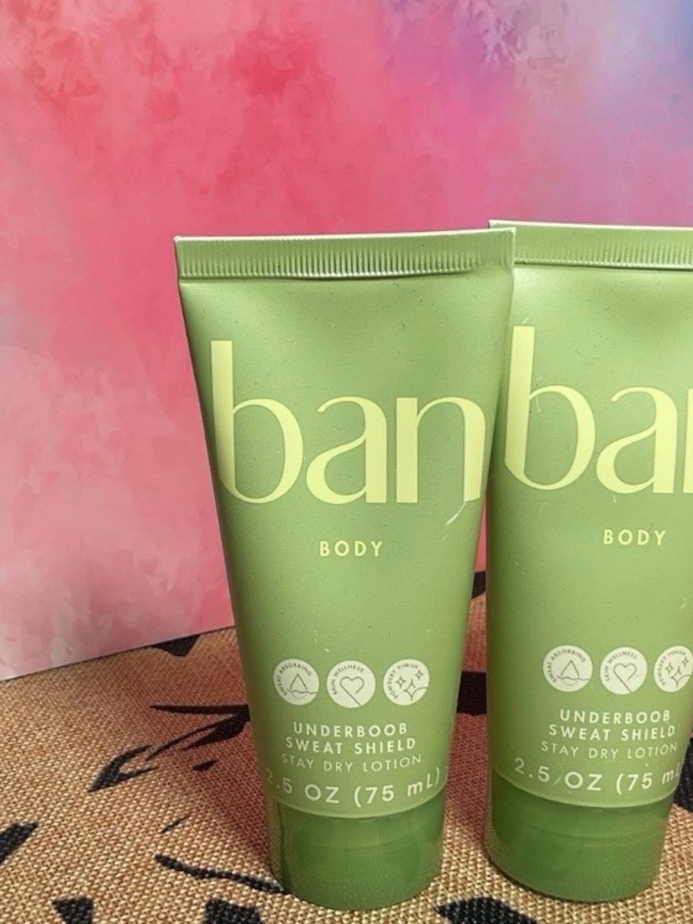 Body Underboob Sweat Shield Stay Dry Lotion - Green